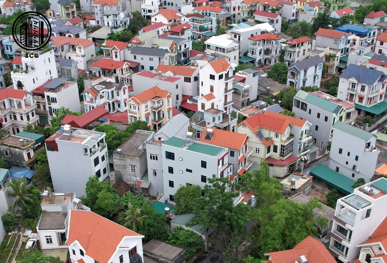 Toàn cảnh làng ở ngoại thành Hà Nội chật chội như trong phố