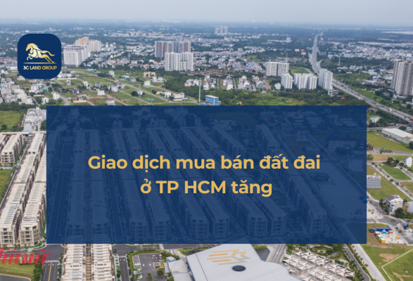 Giao dịch mua bán đất đai ở TP HCM tăng
