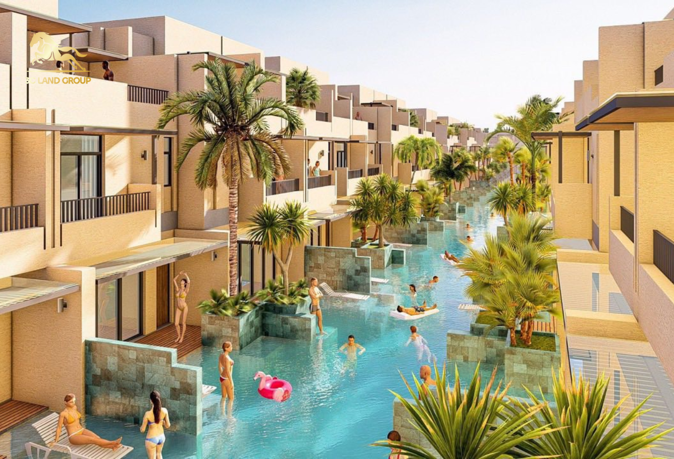 Dòng sản phẩm thấp tầng mang tên Flex Town - "Thị trấn nổi bên biển" vừa chính thức ra mắt với pháp lý sở hữu lâu dài.