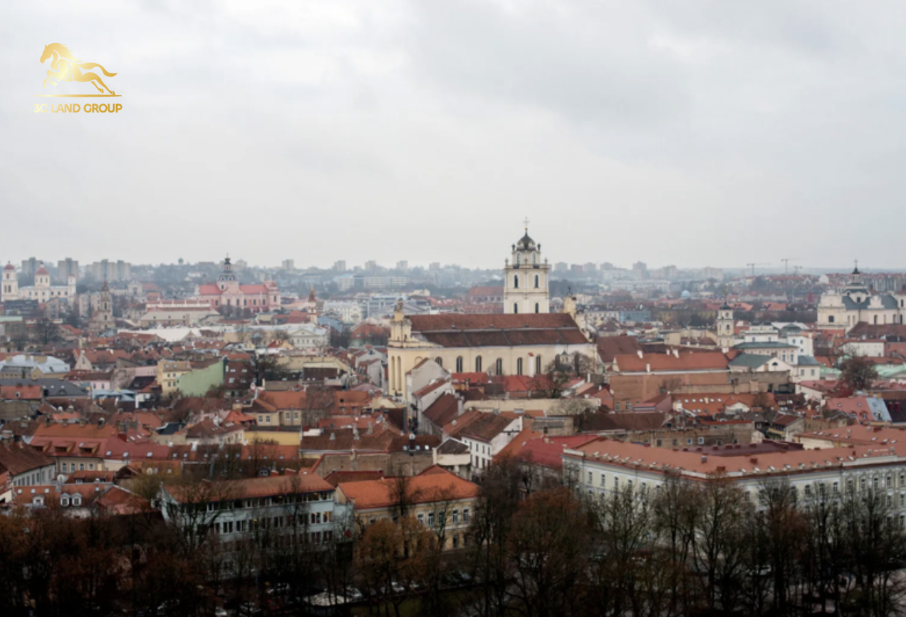 Thủ đô Vilnus của Lithuania. BĐS Châu Âu