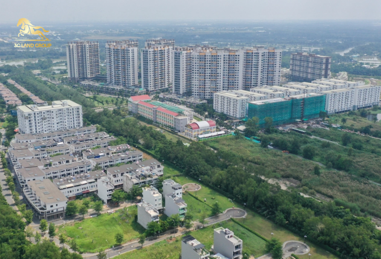Bất động sản khu Tây TP HCM, đoạn qua huyện Bình Chánh.