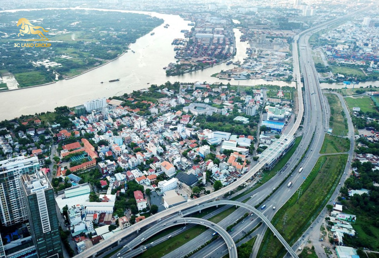 Vùng KTTĐ phía Nam với lợi thế phát triển kinh tế đang trở thành điểm nóng của thị trường đất nền.