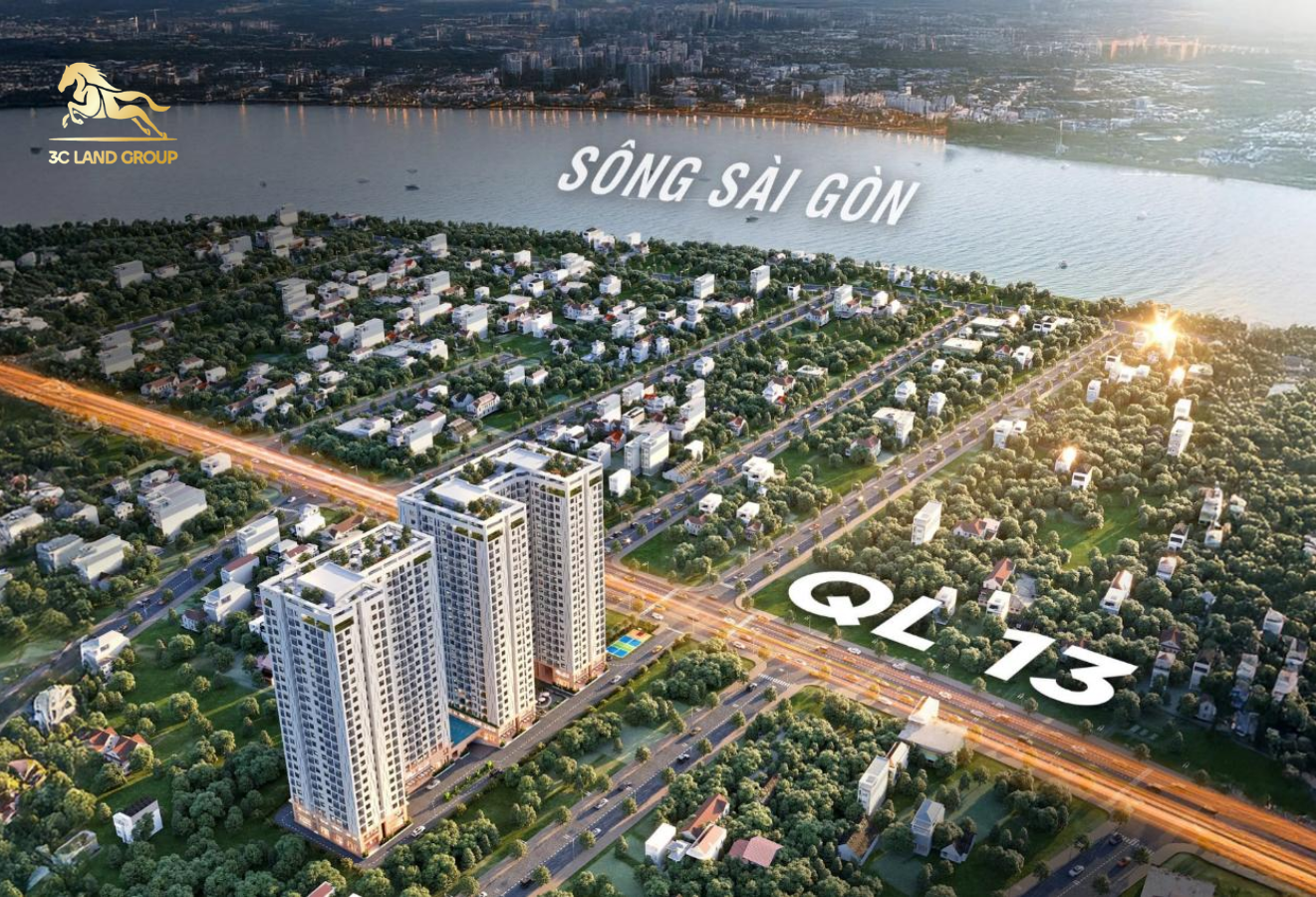 STown Gateway tọa ngay mặt tiền Quốc lộ 13 - Trục đô thị đắt giá tại khu vực Đông Bắc TP.HCM