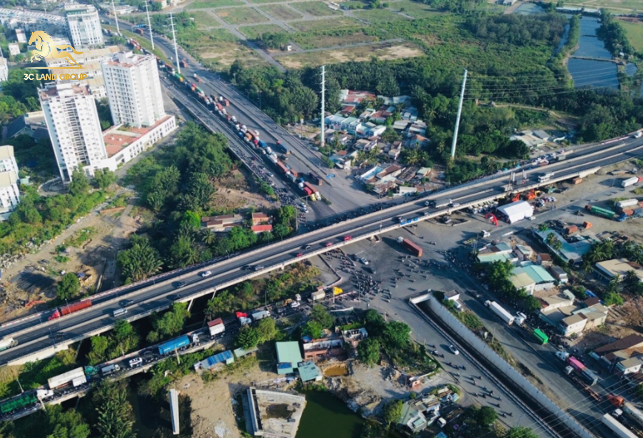 Các cây cầu dọc tuyến đường trọng điểm của khu Đông giải quyết đồng bộ bài toán hạ tầng giao thông cho khu vực. Ảnh: Minh hoạ