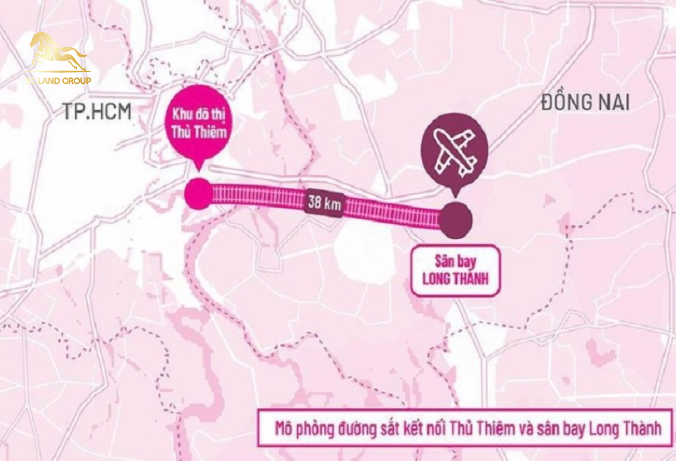 kết nối hiệu quả giữa Tp.HCM và sân bay Long Thành