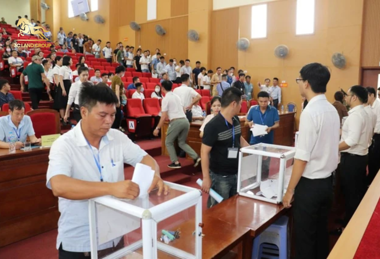 Khi trúng đấu giá người mua sẽ được cấp quyền sử dụng đất hợp pháp