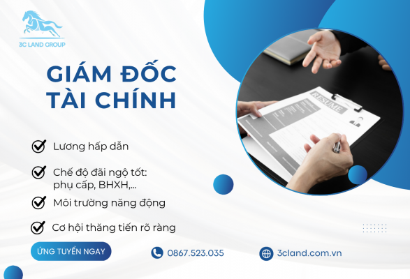 Tuyển dụng Giám Đốc Tài Chính